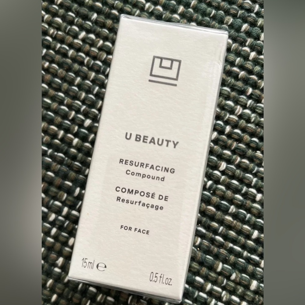 New U Beauty Resurfacing Compound Treatment .5 fl oz 15ml Sealed